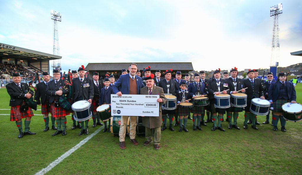 SSAFA & Bobby Seith at Dens Park