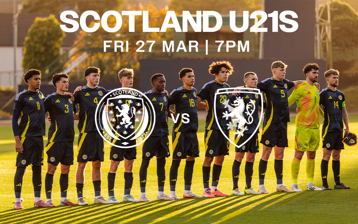 Scotland U21 v Czechia U21 at Dens Park | 27/03/26 | Tickets On Sale Now