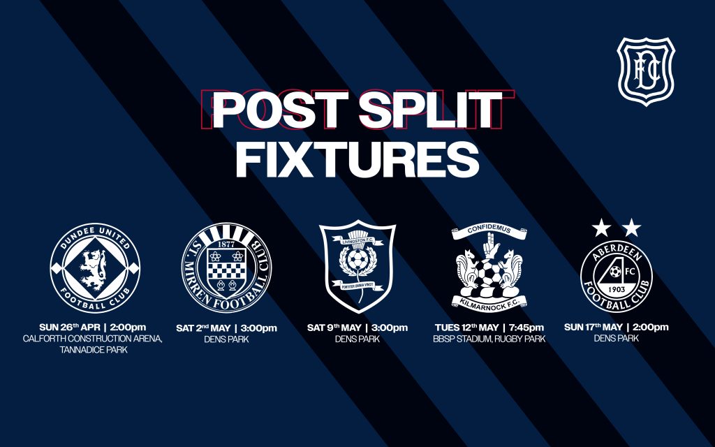Post-Split Premiership Fixtures Announced