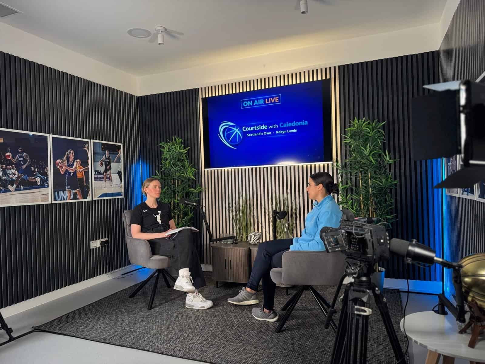 Out Now: Courtside with Caledonia – Scotland’s Own, Robyn Lewis