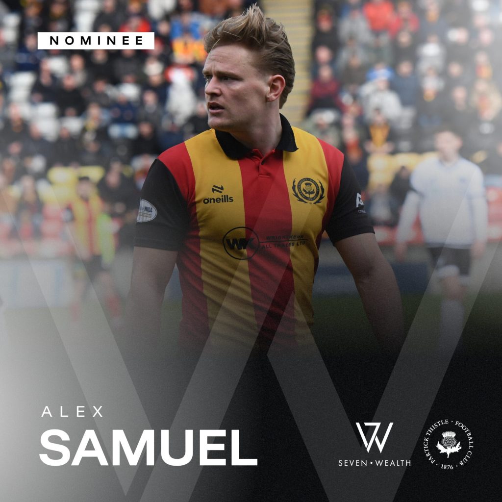 Seven Wealth Player of the Month for April