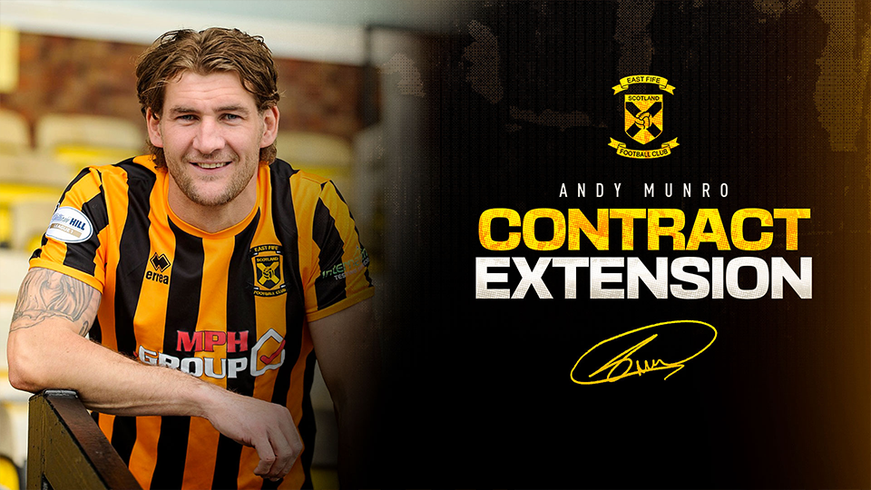 Andy Munro Signs Contract Extension
