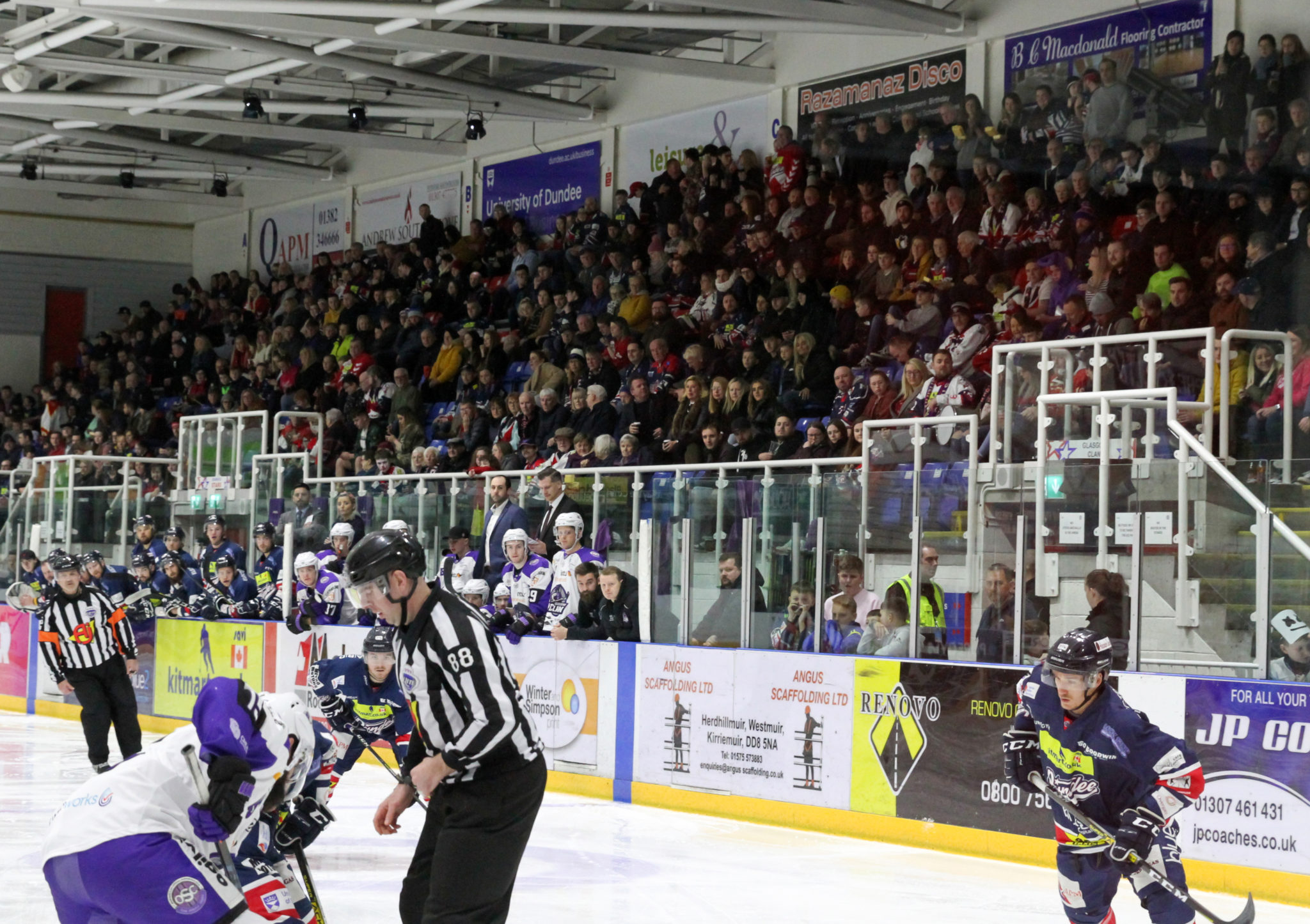 Dundee Ice Arena Accessibility at Dundee Stars Games