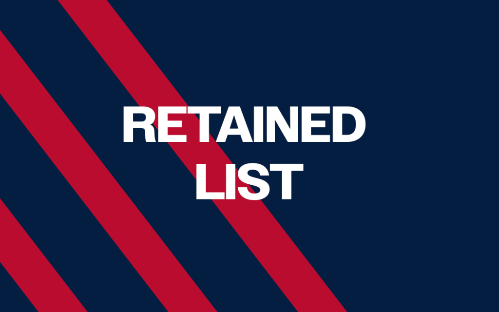 Retained List 2026