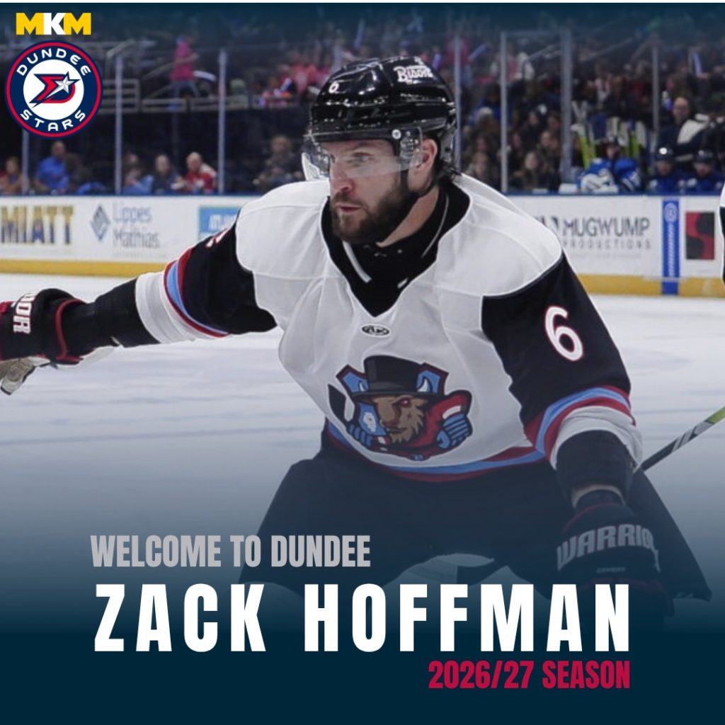 HARD HITTER HOFFMAN HEADS TO DUNDEE
