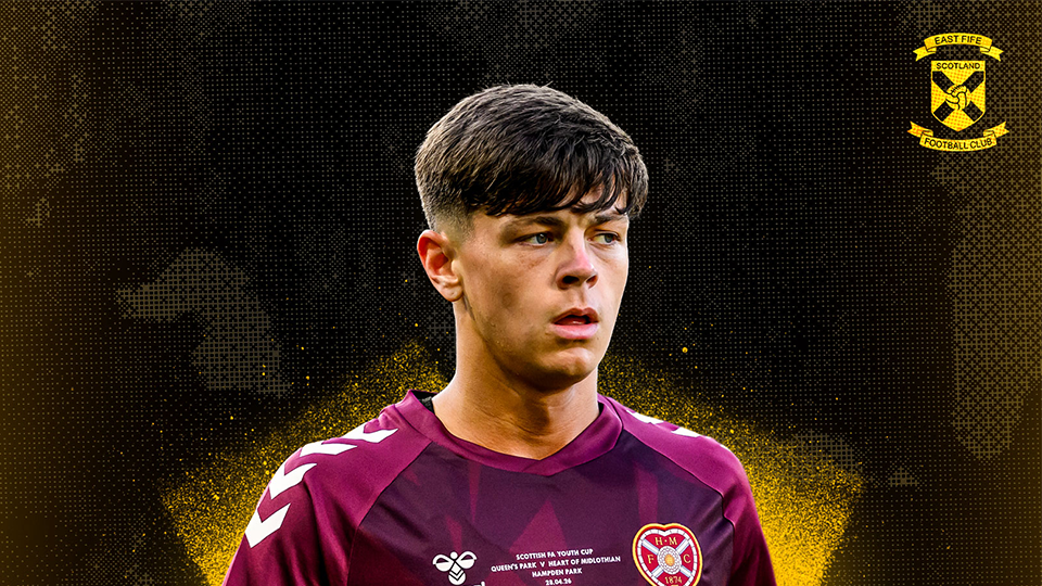 Connor Dow Joins East Fife on Loan