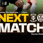 Match Info | East Fife v Motherwell B – Tuesday 15th September 2026