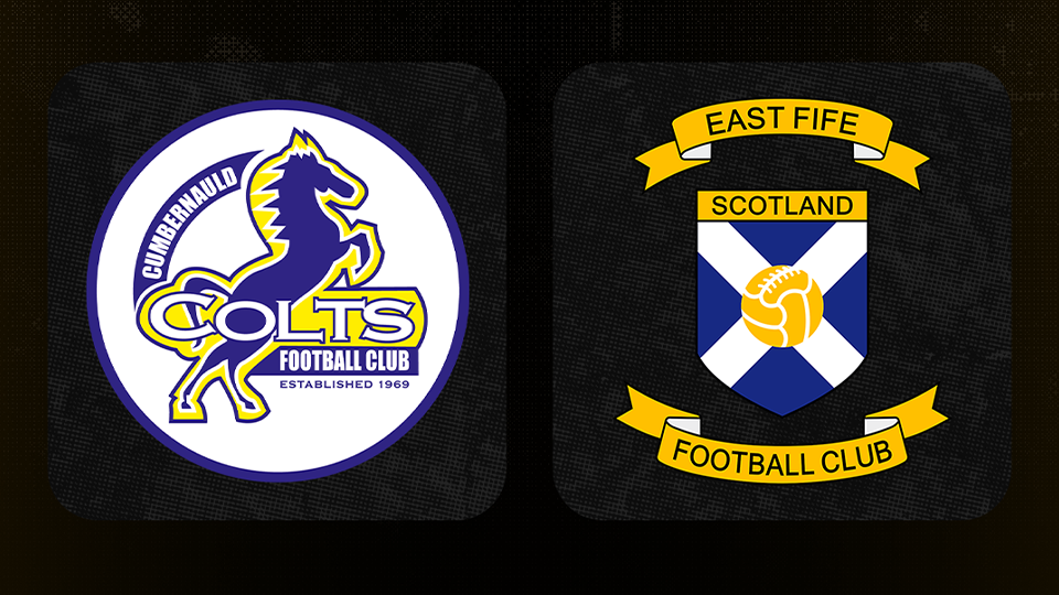 Match Info | Cumbernauld Colts v East Fife – Tuesday 13th October 2026