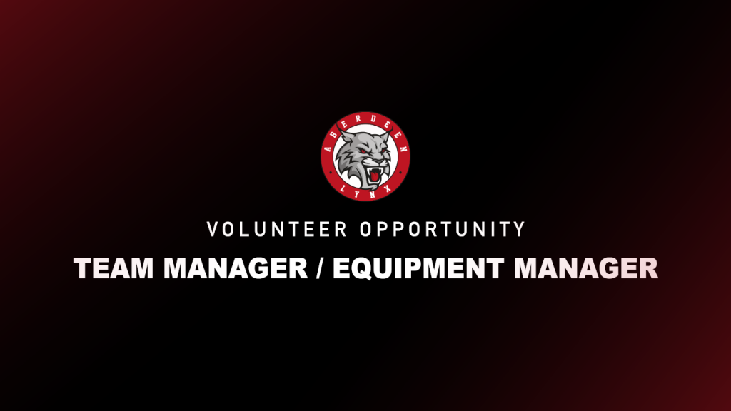VOLUNTEER OPPORTUNITY | TEAM MANAGER / EQUIPMENT MANAGER